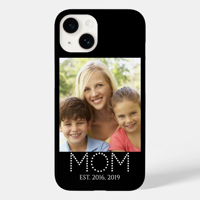 Mama hat Schwarzbild eingerichtet Case-Mate iPhone 14 Hülle (Rückseite)
