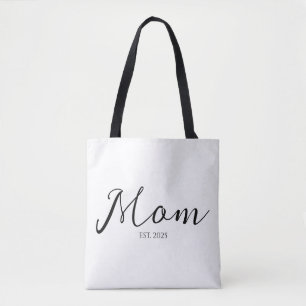 Mama hat sich etabliert Geschenk für neue Mamas Tasche