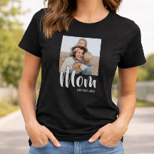 Mama hat Skript Foto eingerichtet