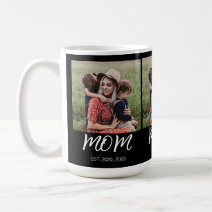 Mama hat Skript Schwarz 3 Foto Kaffeetasse