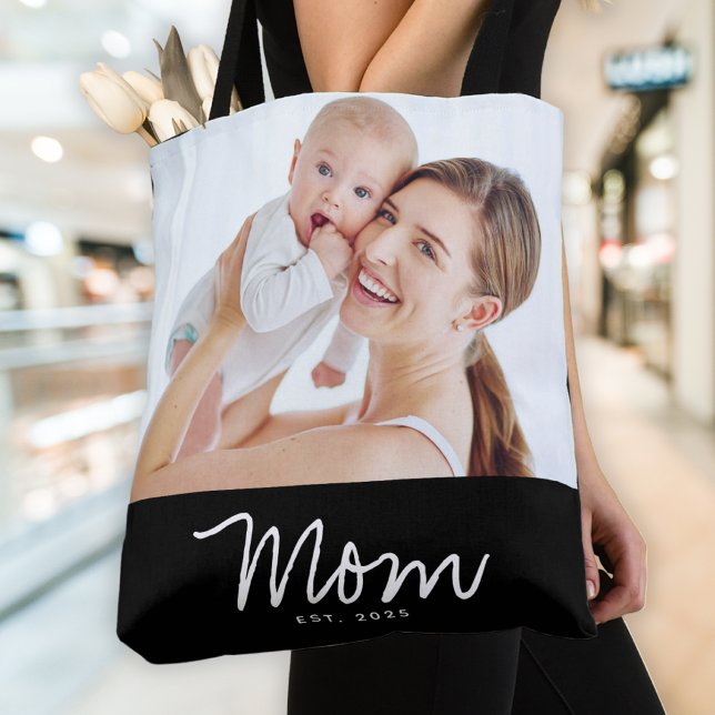 Mama hat Skript Schwarz Foto Tasche (Von Creator hochgeladen)