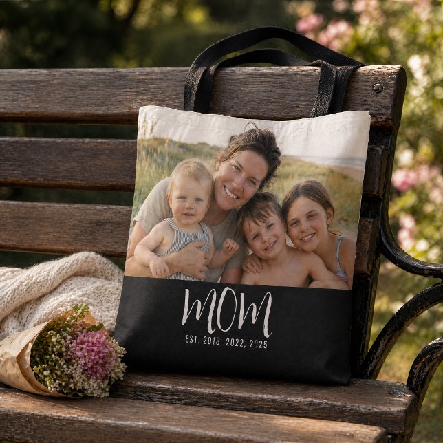 Mama hat Skript Schwarz Foto  Tasche (Von Creator hochgeladen)
