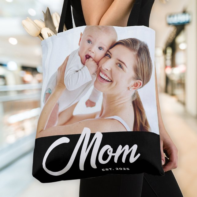 Mama hat Skript Schwarz Foto Tasche (Von Creator hochgeladen)