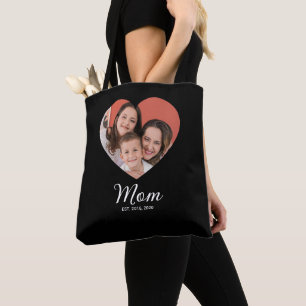 Mama hat Skript Schwarz Foto-Tasche Tasche