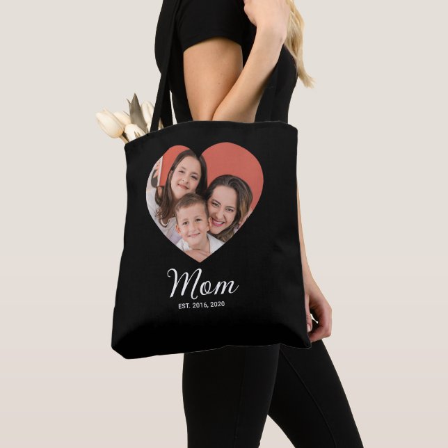 Mama hat Skript Schwarz Foto-Tasche Tasche (Von Nahem)