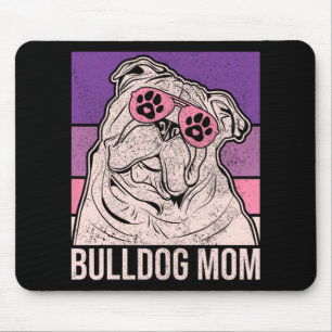 Mama Haustierbesitzer Tierliebhaber Outfit Englisc Mousepad