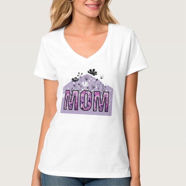 Mama-Hemd T-Shirt (Vorderseite)