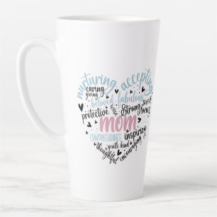 Mama Herzlieben Gekümmert süß, gepflegt Milchtasse