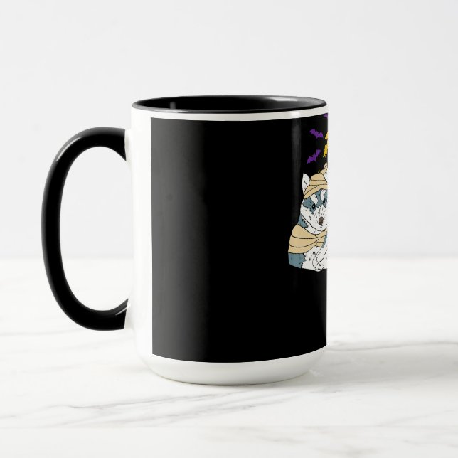 Mama-Hexenhund | Halbgeschenk Tasse (Links)