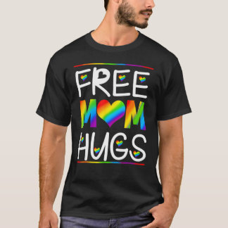 Mama Hugs Rainbow Herzblut Pride Monat 1 T-Shirt