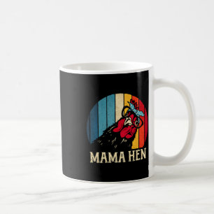 Mama Huhn Vintage-Huhn-Mutter Lustiges Farmhaus-Hu Kaffeetasse