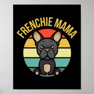 Mama Hund Mama gibt Geschenke für Frauen Spaß Graf Poster