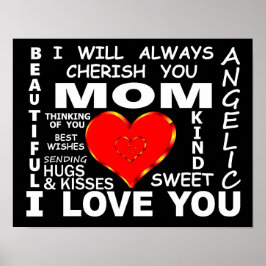 MAMA I LIEBE POSTER