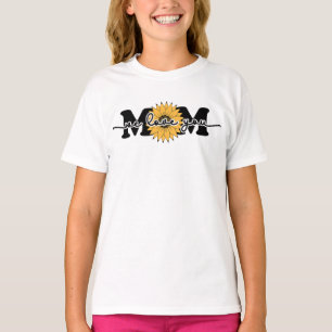 Mama I Liebe Sie Sonnenblumensublimation-43250 T-Shirt