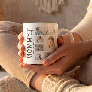 Mama   Ich liebe Dich   Fotocollage Kaffeetasse