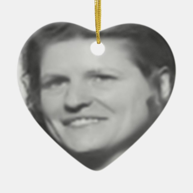 Mama im Gedächtnis Keramikornament (Vorne)