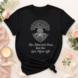 Mama im Himmel Lebensbaum Muttertag-Gedenkstätte T-Shirt