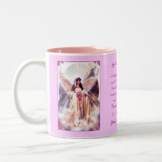 Mama im Himmel Zweifarbige Tasse