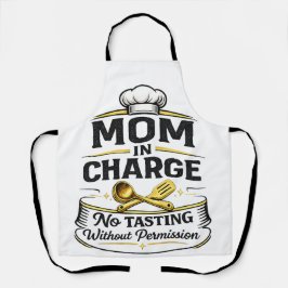 Mama in Charge Lustiges Küchenboss-Geschenk Schürze