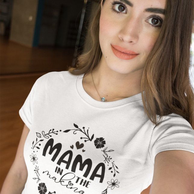 Mama in der Gebärdenverkündung Frauen T-Shirt (Von Creator hochgeladen)