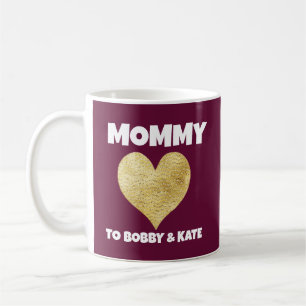 MAMA INDIVIDUELLE NAME KIDS KAFFEE TASSE