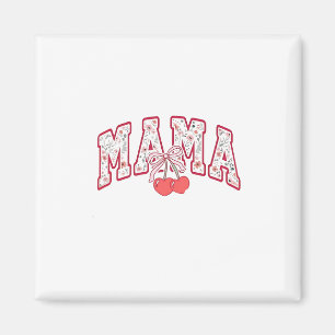 Mama ist 2025 Mutterschaft Coquette Schleife Magnet