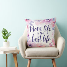 Mama ist das beste Leben | Aquarellfarbene Mama
