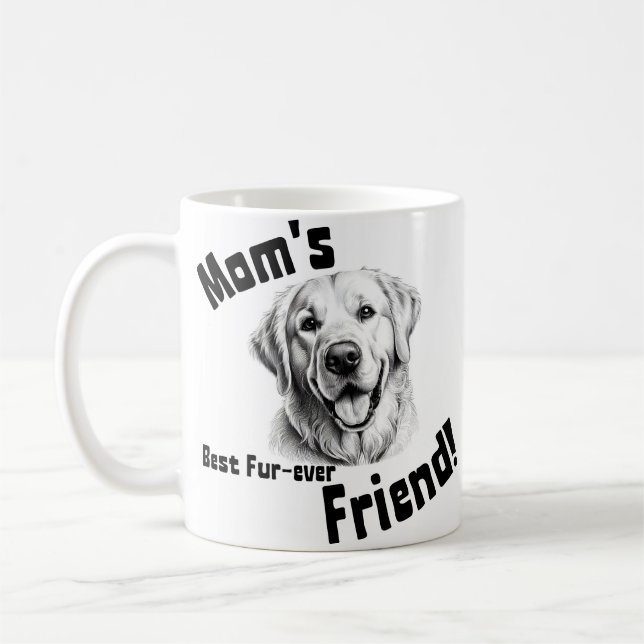 Mama ist der beste Freund aller Zeiten! Kaffeetasse (Links)