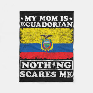 Mama ist ecuadorianisch nichts interessiert mich E Fleecedecke