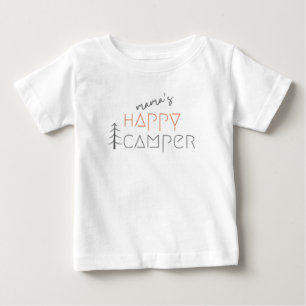 Mama ist ein glücklicher Camper. Baby T - Shirt