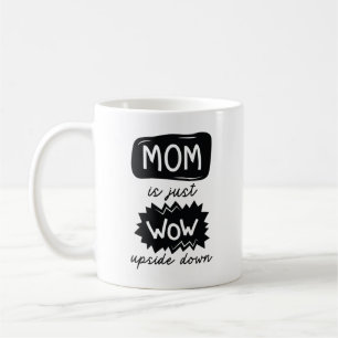 Mama ist einfach nur Würfel auf dem Kopf Kaffeetasse