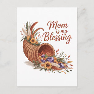 Mama ist mein Segen Postkarte