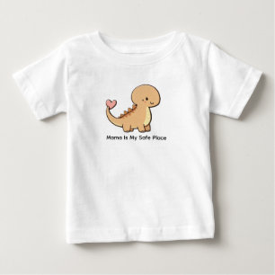 Mama ist mein sicherer Ort Baby-T-Shirt Baby T-shirt