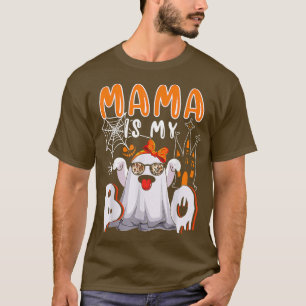 Mama ist meine Boo Halloween Boo Ghost Sonnenbrill T-Shirt