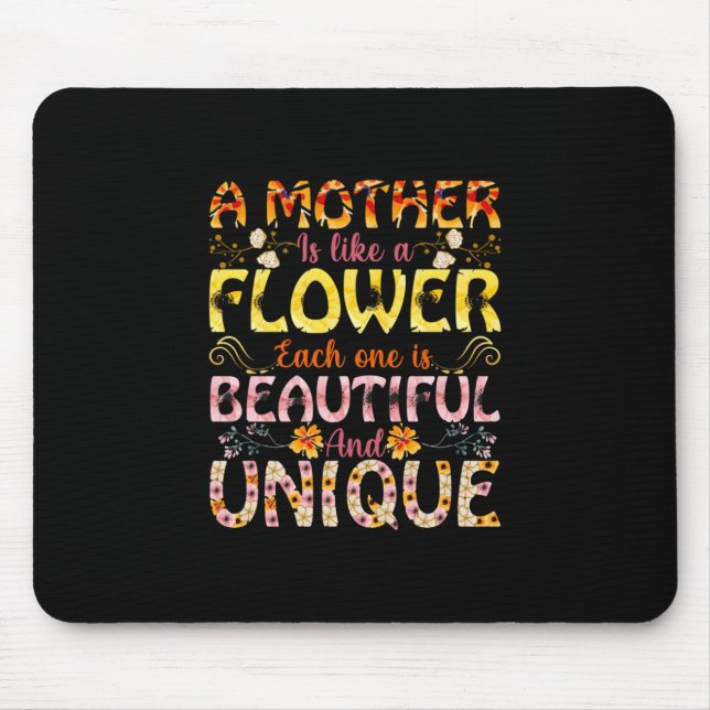 Mama ist Mutter wie Blume Mousepad (Vorne)