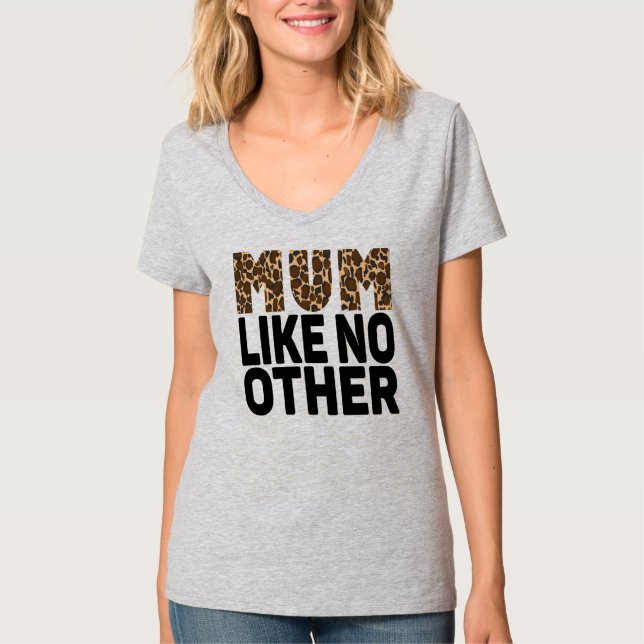 MAMA IST WIE KEIN ANDERER. T-Shirt (Vorderseite)