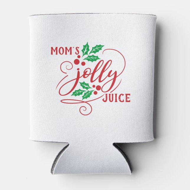 Mama Jolly Juice Christmas Cheer Beer Dosenkühler (Vorderseite)