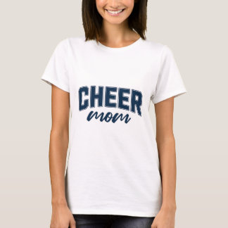 Mama jubelt beim Cheerleading für Cheerleader-Mädc T-Shirt