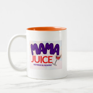 MaMa Juice - Nachbereitung & Weinbereitung Zweifarbige Tasse