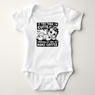 Mama-Kaffee Baby Strampler