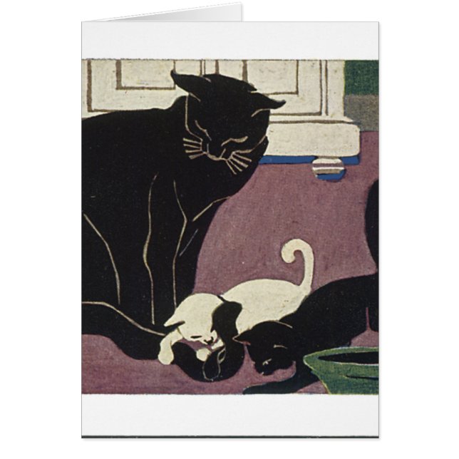 Mama Kat und Kätzchen (Vorne)