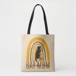 Mama-Katzenmutter-Namen personalisieren Tasche