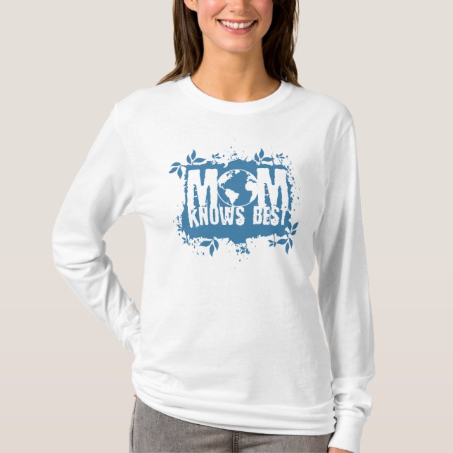 Mama kennt die besten Bio T - Shirt (Vorderseite)