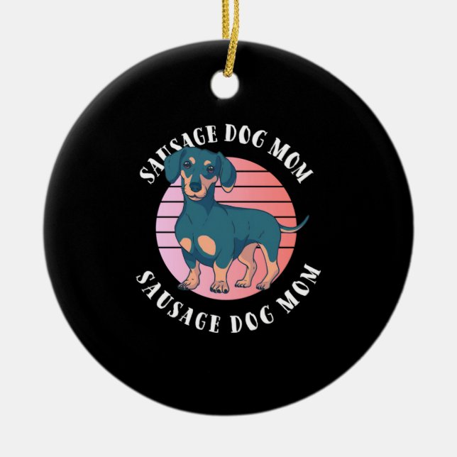 Mama Keramik Ornament (Vorne)