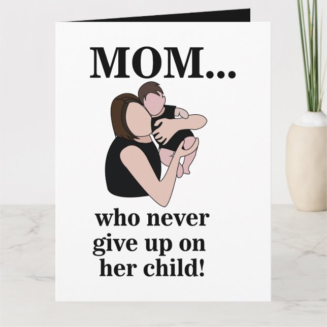 Mama Kind Mutter Mutti Karte (Vorderseite)