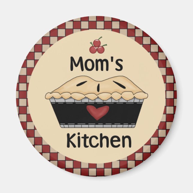 Mama Kitchen Kühlschrankmagnet (Vorne)