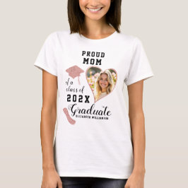 Mama-Klasse des benutzerdefinierten Graduate-Fotos T-Shirt