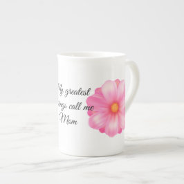 Mama Knochen China Tasse