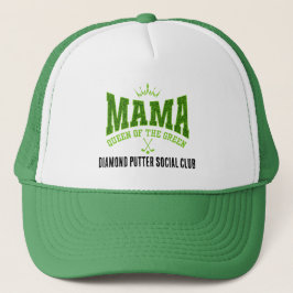 MAMA-KÖNIGIN DES GRÜNEN Women's Golf Truckerkappe