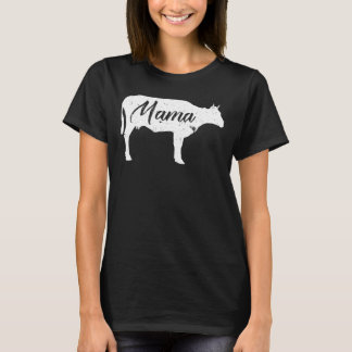 Mama Kuh Färse Landwirt Kuh Rindvieh Land Tee